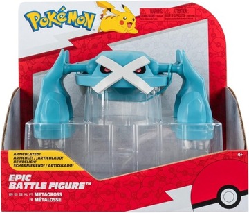 ND11_PKW3059 POKEMON Metagross Seria 6 , figurka, 30 cm
