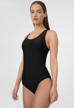Damski strój kąpielowy jednoczęściowy 4F kostium kąpielowy 3XL czarny
