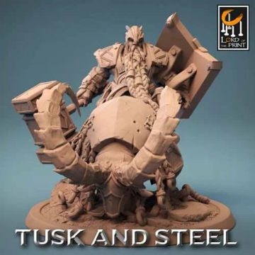 Гномы-солдаты на козах