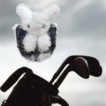 Сумка для головки клюшки Mallet. Чехол для головы клюшки для большинства клюшек, маленький черный.