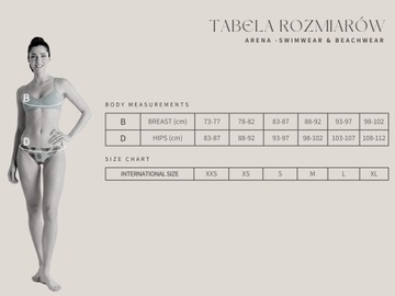 Женский купальник бикини-бандо Arena Olive Multi R.D36