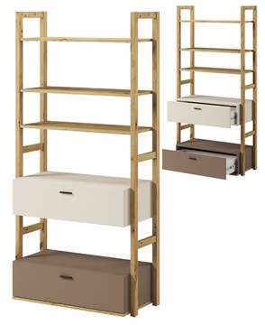Regał LY-02 LENNY nowoczesny system MŁODZIEŻOWY