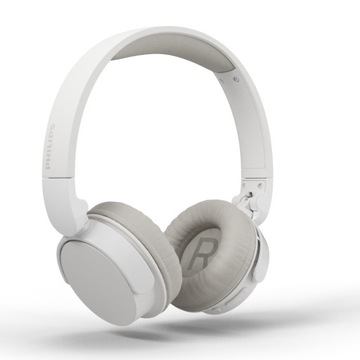 Philips Nauszne słuchawki bezprzewodowe Bluetooth TAH3209WT kolor biały