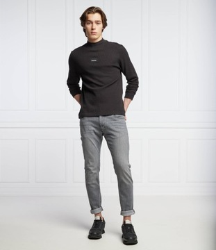 CALVIN KLEIN longsleeve | Regular Fit czarny