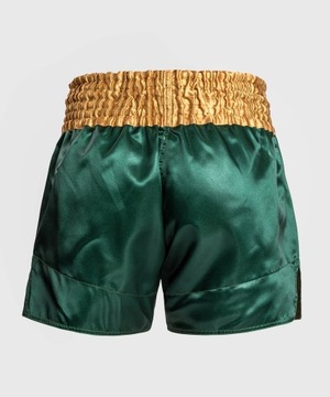 Venum Spodenki Muay Thaï Classic Shorts Green/Gold/White S