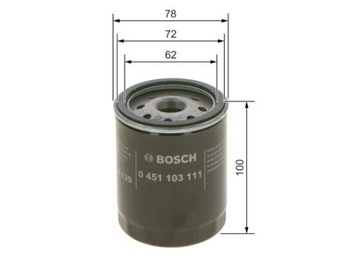 BOSCH 0 451 103 111 FILTR OLEJE