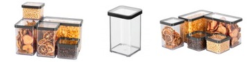 Rotho Container Food Organizer Loose статьи черная граница 1L чердак