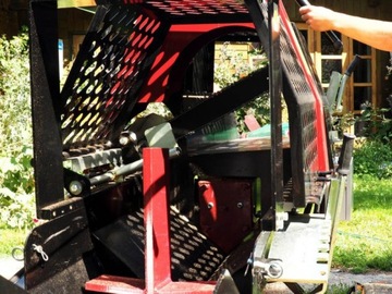 Piło łuparka spalinowa 12 ton 15 KM łupiarka kłody śr 38cm dł 55cm STIHL