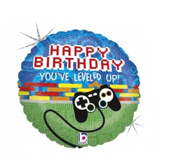 Balon foliowy Minecraft Game On urodzinowy Pixele