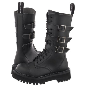 Vysoké Topánky Glany Altercore 357 Vegan Black