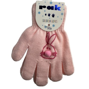 RĘKAWICZKI 5 - PALCOWE Z PUSZKIEM 14 cm