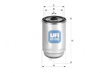 UFI FILTR PALIWA DIESEL