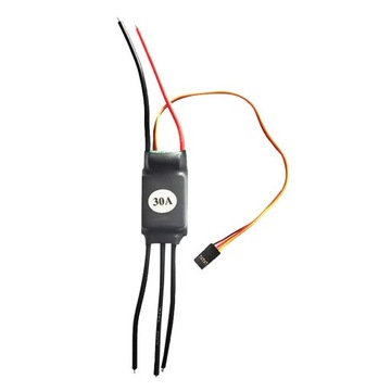 Dwukierunkowy bezszczotkowy elektryczny regulator prędkości ESC dla RC 2-4S 30A