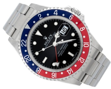 ROLEX GMT-MASTER II PEPSI OYSTER STEEL REF. 16710