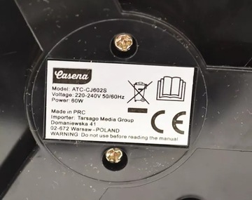СОКОВЫЖИМКА ДЛЯ ЦИТРУСОВЫХ ATC-CJ602S