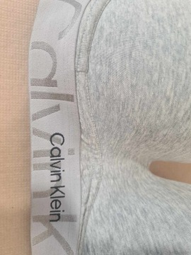 Calvin Klein Biustonosz push-up szary 75E