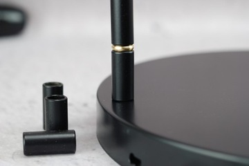 Черная проставка для ретро-лампы в стиле лофт своими руками