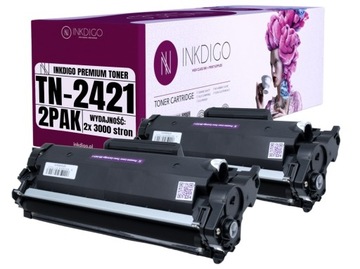 2x Toner do Brother DCP-L2532DW zamiennik TN-2421