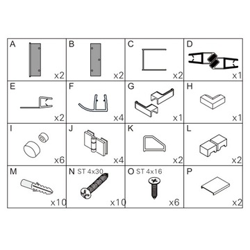 ДУШЕВАЯ КАБИНА 100х90 СКЛАДНАЯ ЧЕРНАЯ ДВЕРЬ СТЕКЛО СТЕКЛО 6ММ ESG