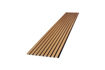 Lamele ścienne na płycie HDF - 275 cm x 40,5 cm - DĄB WINDSOR 280