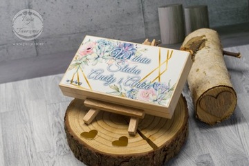 Сувенирная подарочная коробочка для свадебных денег