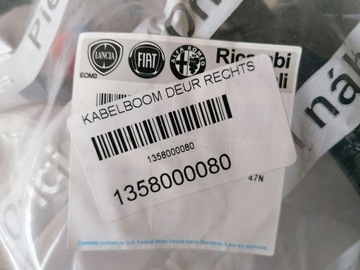 ЖГУТ УСТАНОВКИ ДВЕРИ 1358000080 1395562080