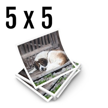 5х5 см 10 шт. КВАДРАТНЫЕ ФОТОПРИНТЫ.