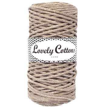 Sznurek bawełniany makramy Lovely Cotton 3mm Latte