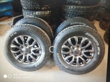 FORD RANGER KOLA RÁFKY 6X139.7 PNEUMATIKY 265/65R17