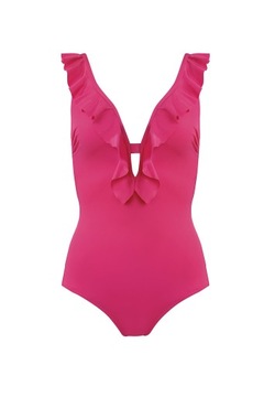 ЦЕЛЬНЫЙ КУПАЛЬНИК SELF S1077 CANOY19 РОЗОВЫЙ [XXL]