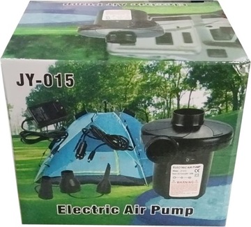 ELEKTRYCZNA POMPKA DO MATERACA PONTONU BASENU 2w1
