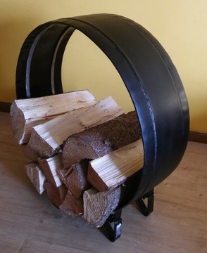 stojak na drewno kominkowe do kominka 65cm