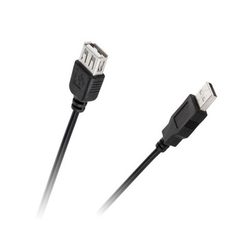 Kabel przewód przedłużka USB typ A wtyk - gniazdo 0,8m
