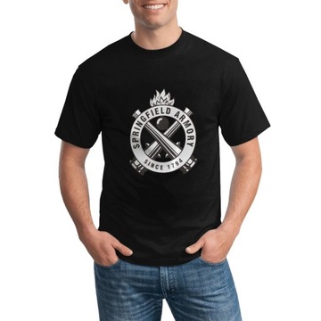 Springfield Armory Since 1794 Men's Casual T-shirt Koszulka