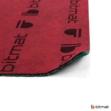 Звукоизоляционный коврик, самоклеящиеся пенопластовые гранулы с бутиловым нетканым материалом битмат.