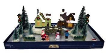 Рождественский вертеп LED Village 17 элементов МОСТ