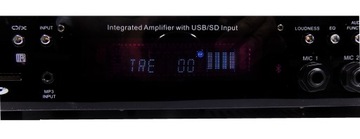 KOLUMNY GŁOŚNIKOWE 600W AMPLITUNER CYFROWY BT USB