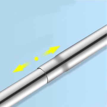 РЕЙКА ДЛЯ ДУШЕВЫХ ШТОР ТЕЛЕСКОПИЧЕСКАЯ ДЛЯ ОДЕЖДЫ НЕРЖАВЕЮЩАЯ СТАЛЬ