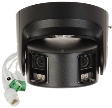 IP-КАМЕРА DS-2CD2387G2P-LSU/SL (4MM)(C)/ЧЕРНАЯ ПАНОРАМНАЯ ColorVu - 7,4 Мп