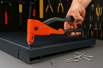 Заклепки потайные 4х12мм Альпийский Белый Цвет RAL 9010 Белый ZINE 150 шт.