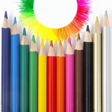 ТРЕУГОЛЬНЫЕ КАРАНДАШИ 12 ЦВЕТОВ KIDEA