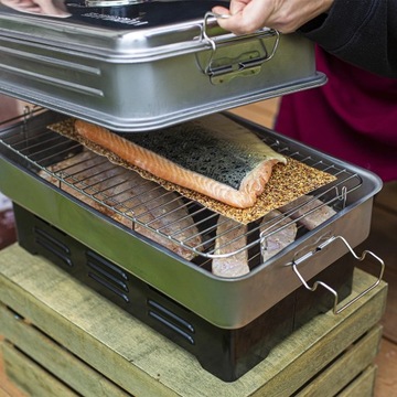 XL Balcony Smokehouse с регулировкой емкости