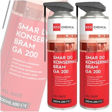 SMAR DO BRAM ZAMKÓW KŁÓDEK GA 200 ECOCHEMICAL Z APLIKATOREM ZESTAW 2 SZTUKI