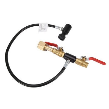 CGA320 24-дюймовая шланговая станция с резервуаром для CO2 для