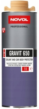 Novol Gravit 650. Masa i ochrona karoserii 2w1 beż 1 L