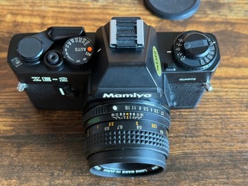 Mamiya ZE-2 + Sekor 50mm 1.7 Sekor 28mm 2.8 +Zoom Аксессуары Мега набор Идеал