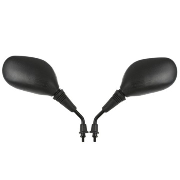 Lusterka M8 PP - czarne, owalne skuter Router