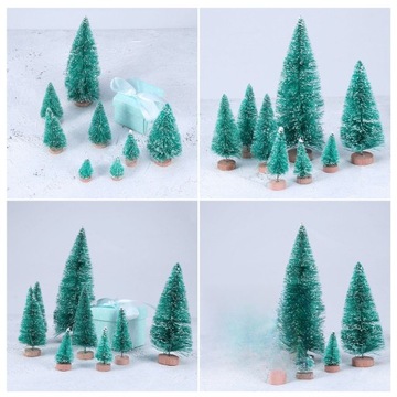 DEKORACJE ŚWIĄTECZNE MINIATUROWA CHOINKA