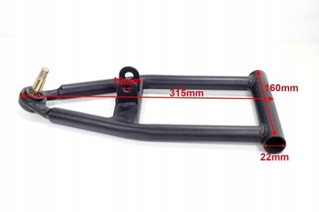 WAHACZ ATV 125 PRZÓD DOLNY HB m