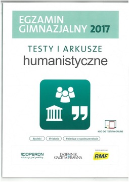 EGZAMIN GIMNAZJALNY TESTY HUMANISTYCZNE 2017 OPERON